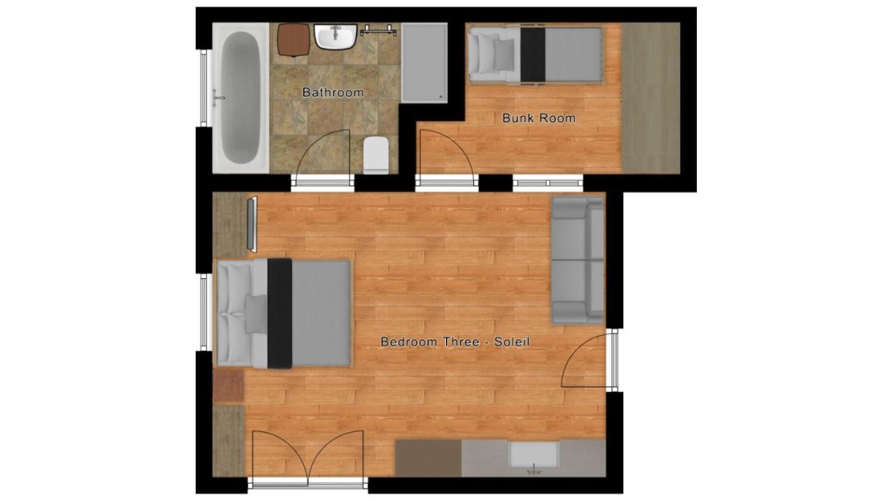 Chalet Aventure B&B لي جيه المظهر الخارجي الصورة