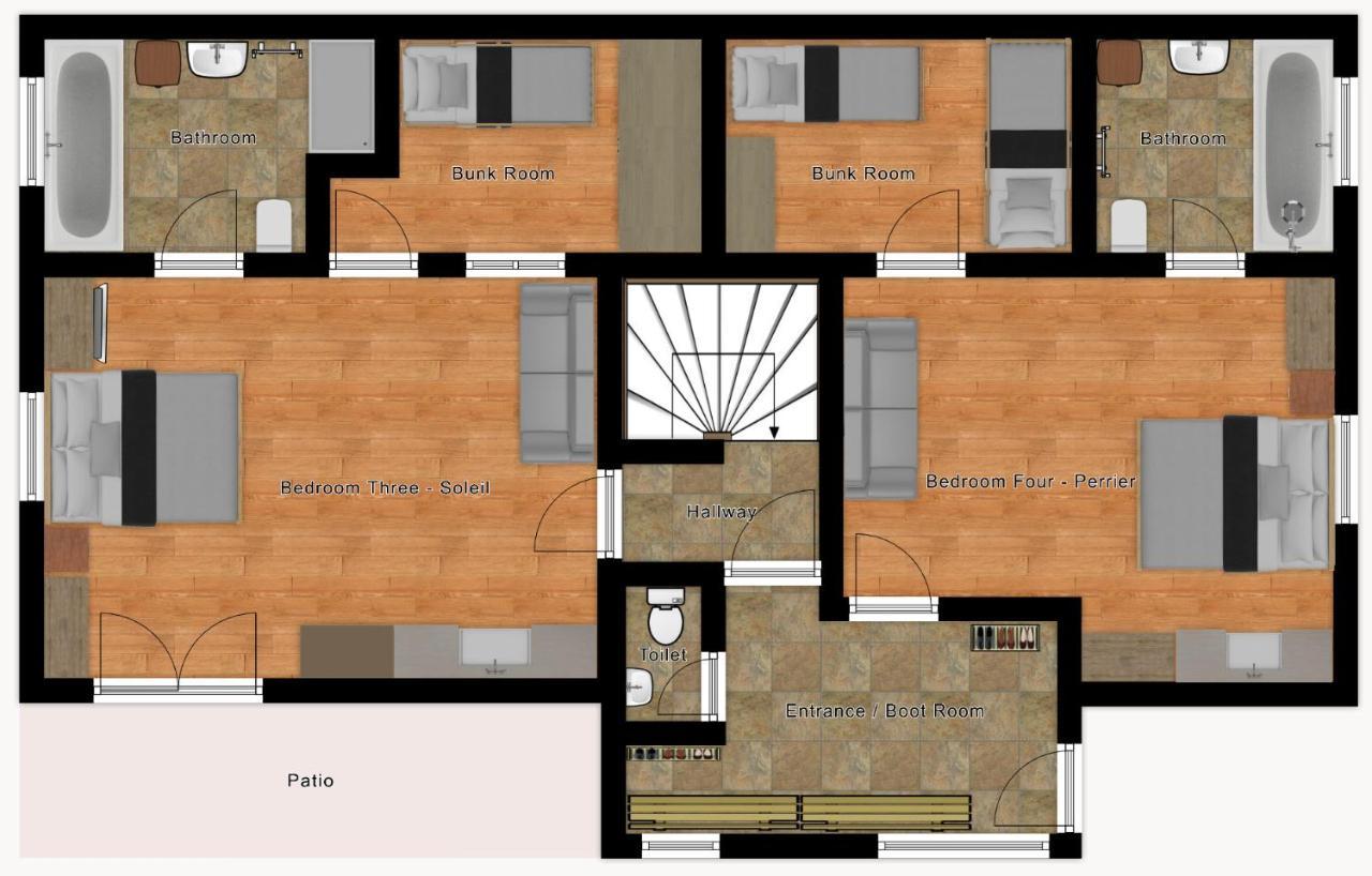 Chalet Aventure B&B لي جيه المظهر الخارجي الصورة