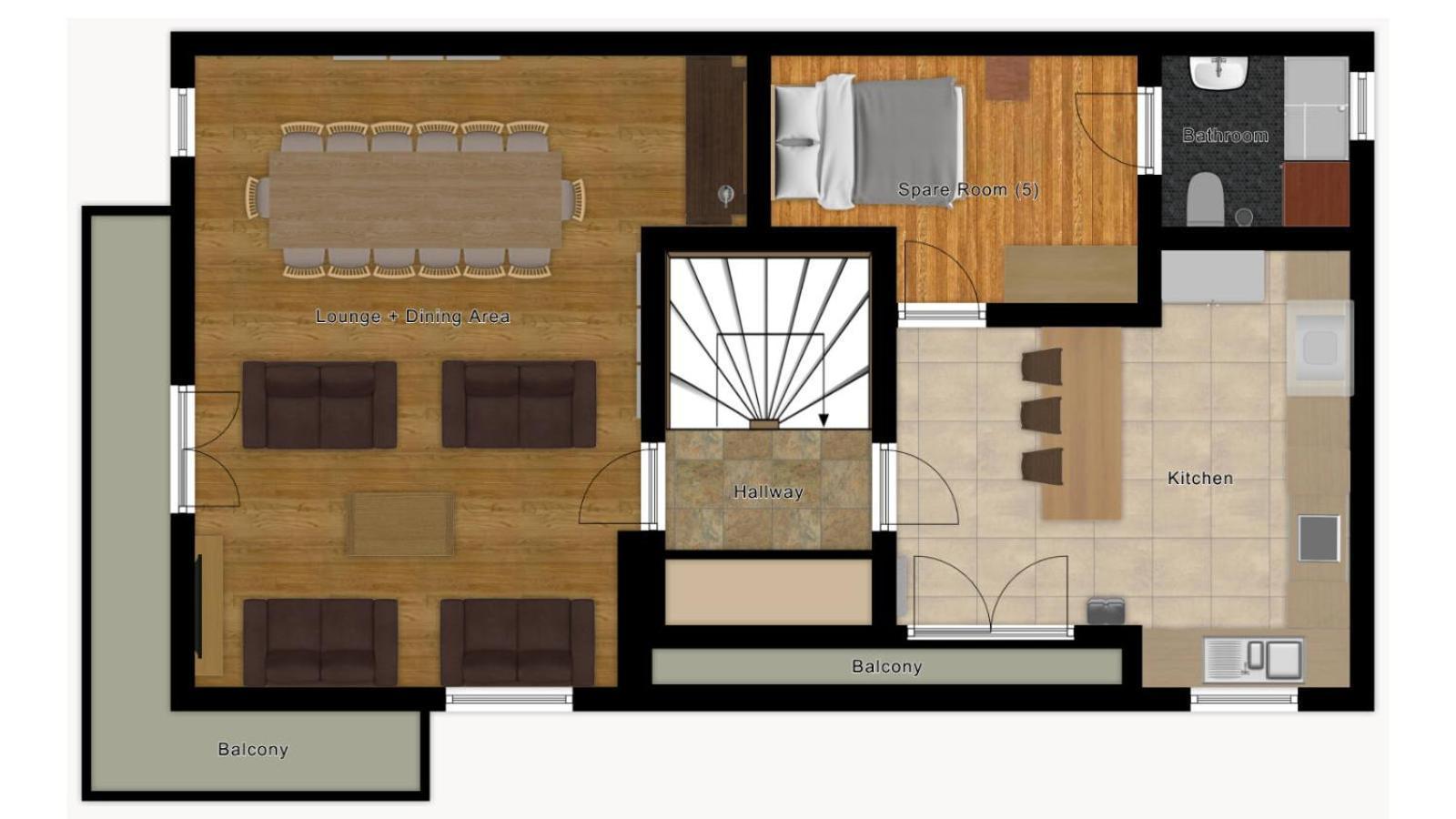 Chalet Aventure B&B لي جيه المظهر الخارجي الصورة